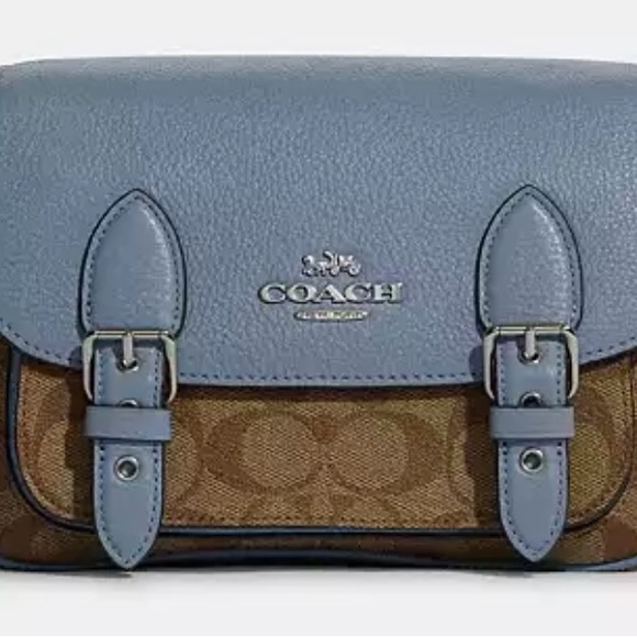 Coach Handbags - COACH Lucy Crossbody in Signature Canvas